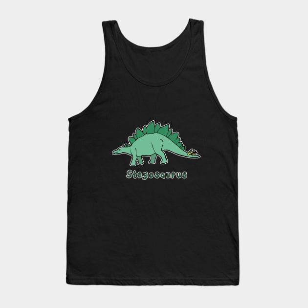 Stegosaurus #2 Tank Top by RockettGraph1cs